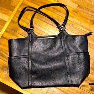 Seven days lifestyle & dreams vegan leather tote